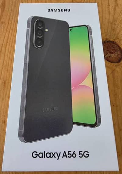 Galaxy A56 12/256 just box open available