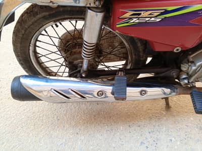 Honda CG 125 geniune sound wala silencer