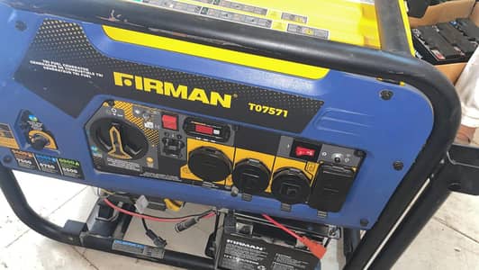 american firman generator 9.4 kv petrol natural gas lpg battery import