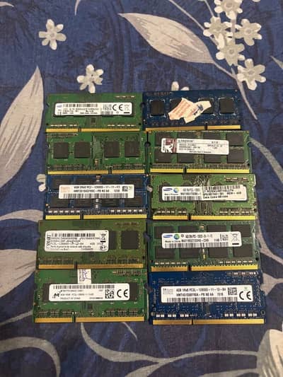 System Pulled DDR3 4gb Laptop Ram