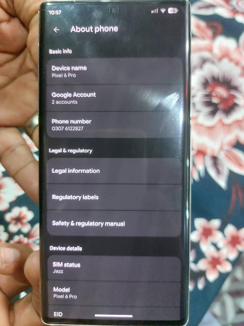 Google pixel 6 pro 3