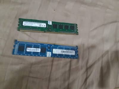 4 x 4 gb rams = 8gb best condition ddr3