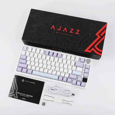 Ajazz AK820Pro Gasket RGB 2.4G Wireless, BT & Wired Gaming Keyboard