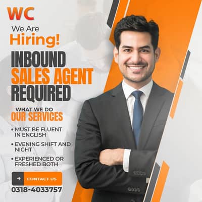 We are hiring sales representative/Agent for inbound.