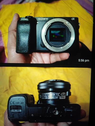 Sony @6300 mirrorless Camara for sale