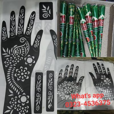 Mehandi & Tattoo Design l What's app 0323-4536375