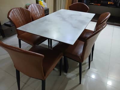 Dining table 6 chairs