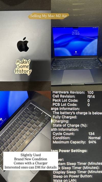 Macbook M2 Air 10/10 Condition
