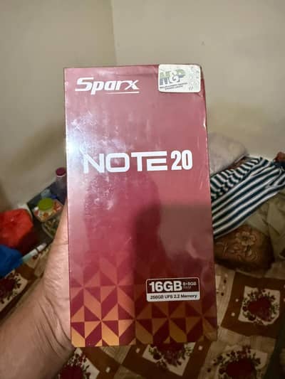 Sparx Note 20 Sealed Box 8/256