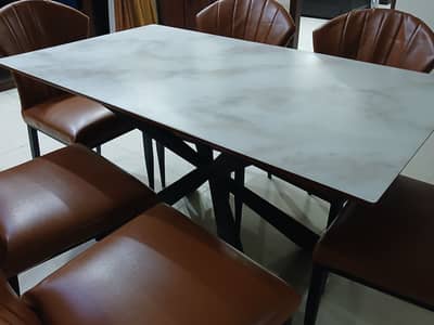 Dining table 6 seater