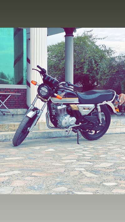 Honda cg 150cc brand new bike two tone