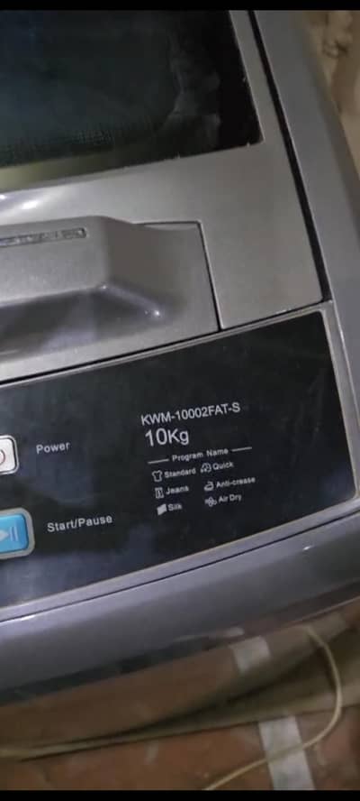 kenwood fully automatic washing machine 10kg