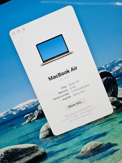 MacBook Air M1  8/256