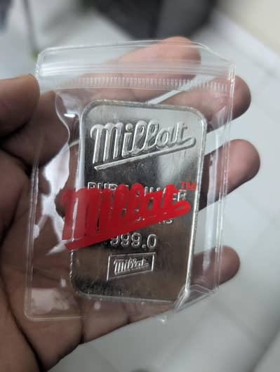 ARY Millat Silver 10 tola bar