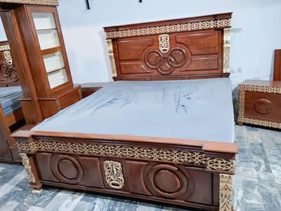 Totally wooden material