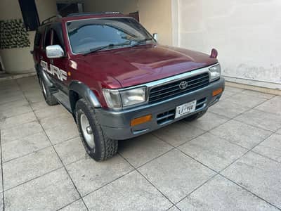 Lovely Toyota Surf Automatic In Red colour