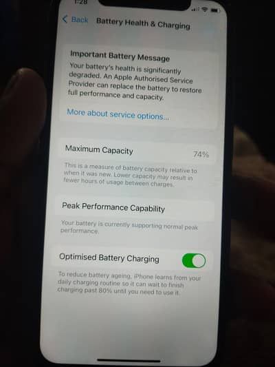 I phone x pta black color