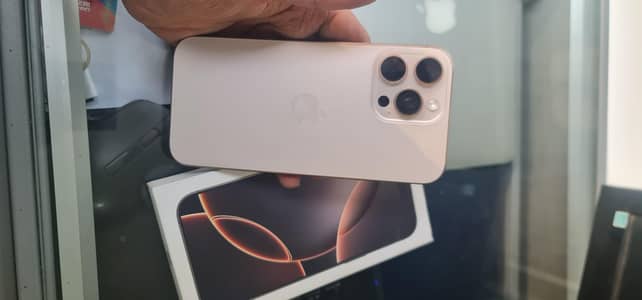 Iphone 16 pro max 256gb Dual Physical Hk PTA Approved