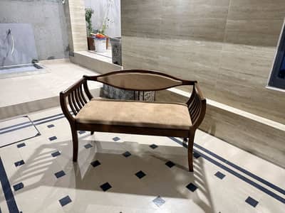 Two Seater Sofa and Bed Room Chairs