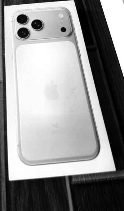 PTA approved Silver 256GB iPhone 17 pro max