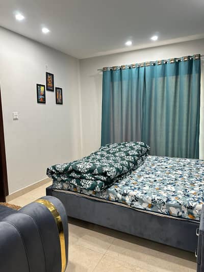per day luxury furnished one bedroom apartment in bahria town
