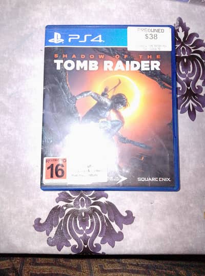 Tomb raider PS4 disk brand new