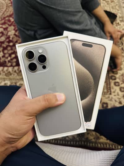 Iphone 15 pro max 256 GB PTA APPROVED