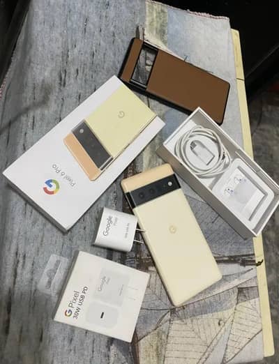 Google Pixel 6 Pro Complete Box Urgent Sale Connect Wtp No
