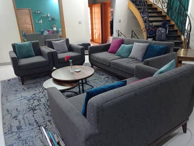 Used 7 Seater Sofa Set