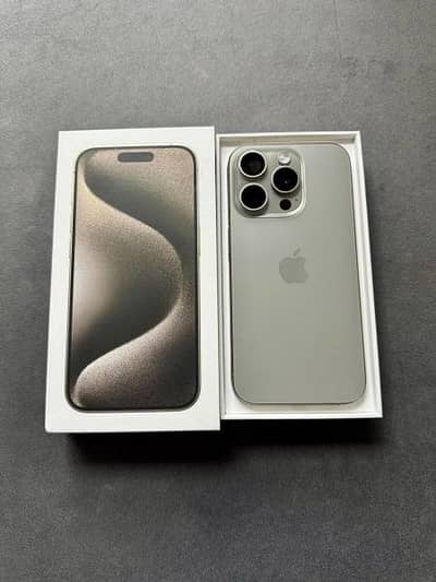 Apple iphone 15 pro max PTA approved double sim physical 512 gb