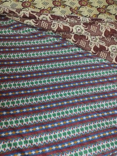 Ortho mattress queen size bed.