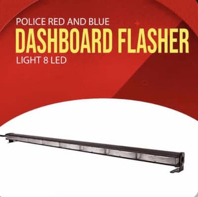 Police Bar Light 8 Led For Dash Board