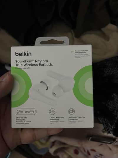 Belkin ( American brand) orignal Earbuds ( one week used)