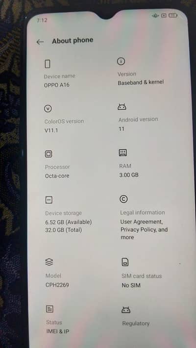 Oppo A16 Urgent sell