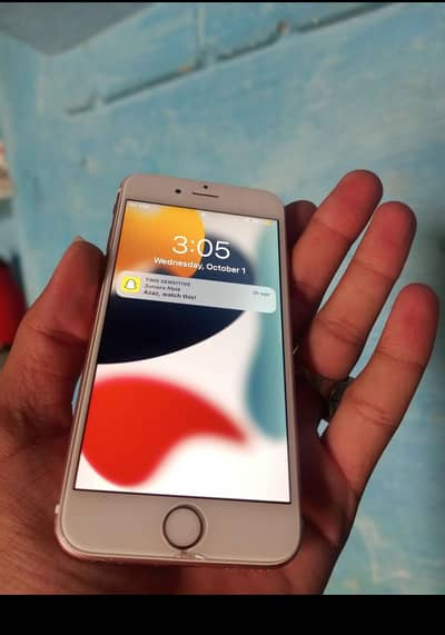 I phone 6s pta approved  My Whatsapp number 0324845367*EIGHT hai