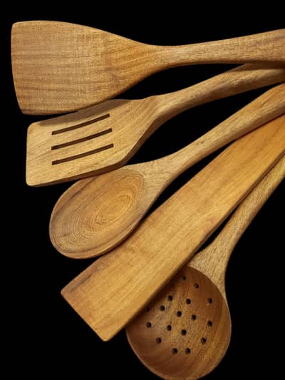 5 pcs wooden. Spatula Set.  Export Quality