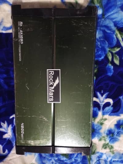 ROCK MARS 4800 WATTS 4 CHANNEL POWER AMPLIFIER