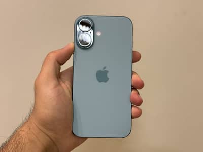 IPhone 16 128GB - Teal (PTA Approved) - Mint condition Under warranty