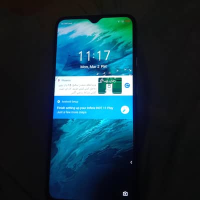 mobile for sale infnix Hot 11. . 4GB RAM 64 GB memory.