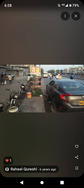 Portion for sale Nazimabad 4 near Imtiaz market