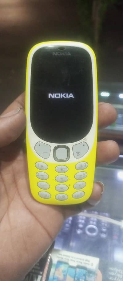 Nokia 3310 pta ok Nokia original phone  10/9 ha