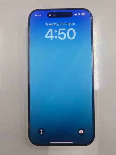 Iphone 15 pro PTA approved, scratchess 10/10 condition