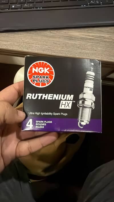 NGK Ruthenium HX - 4 Plugs