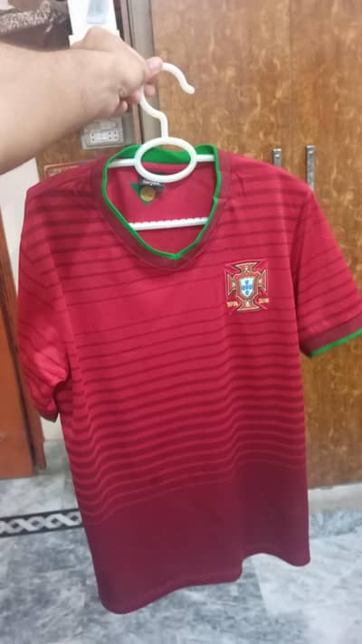Portugal football shirt size medium