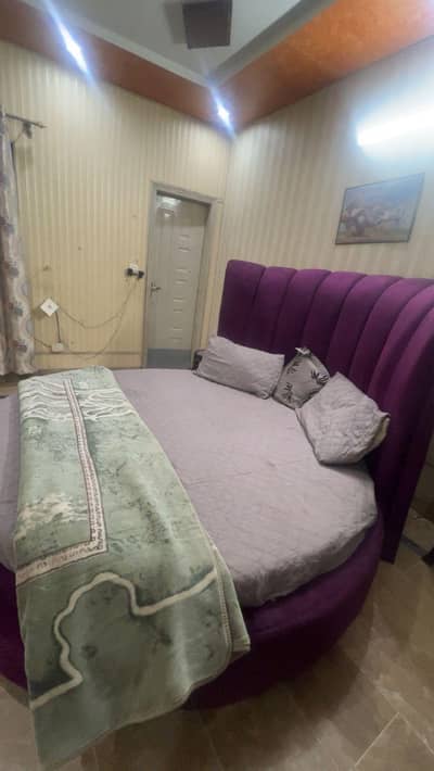 Bed set with 2 side table  with matress