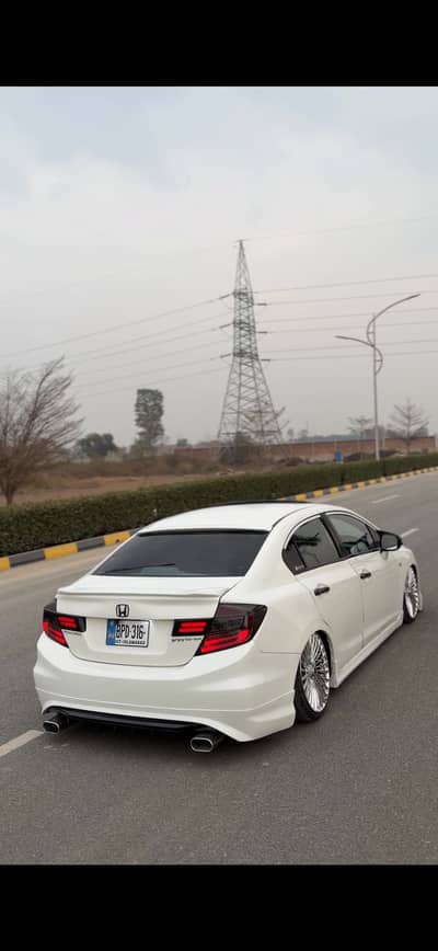 Rebirth back Tail lava lights smoke