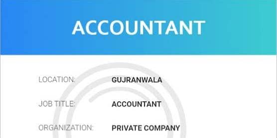 Required Accountant female/male