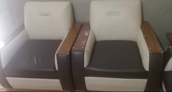 2 sofa sets with tables