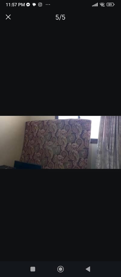 Heavy spring mattress queen sized