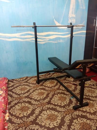 behtren mazbot bench press rood aur 2 15_15 kilo ki plates Kay Sath